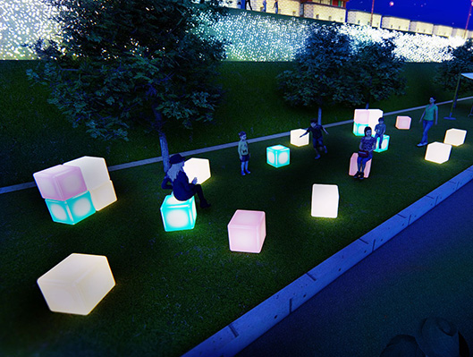 빛의 산책로, 수원화성