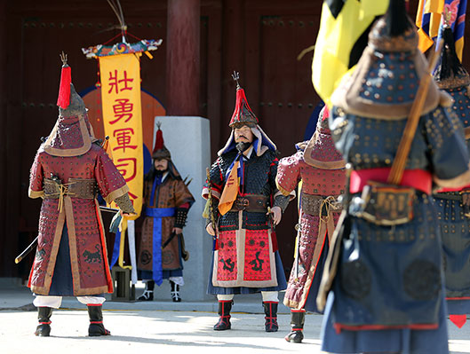 장용영수위의식 