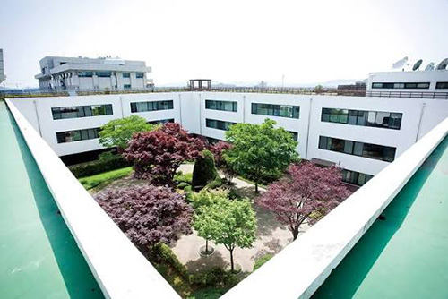 상공에서 바라본 구 경기도청 사진