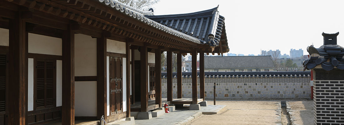 화령전 향대청 전사청 모습입니다.